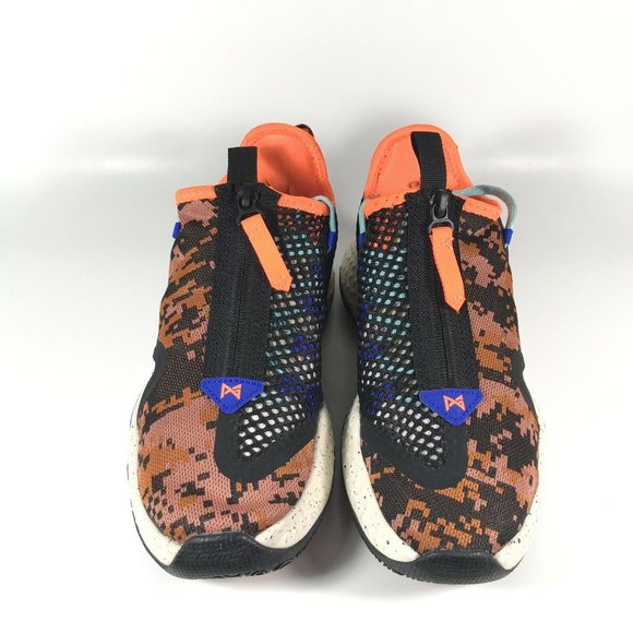 Nike PG 4 Digi Camo Paul George Basketball Sneaker - Picture 4 of 8